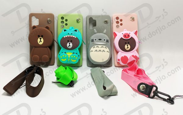 گارد عروسکی کوله پشتی مخصوص Samsung Galaxy A32 4G