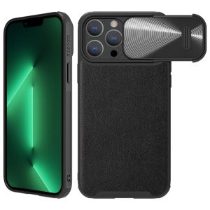 گارد چرمی کمشیلد نیلکین iPhone 13 Pro مدل CamShield Leather Case S