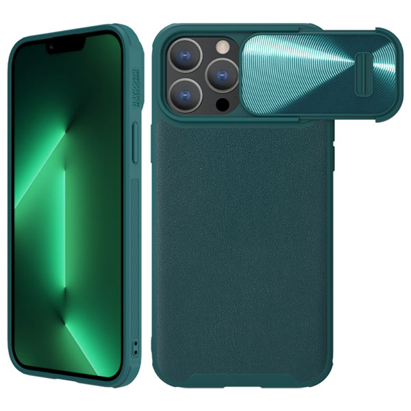 گارد چرمی کمشیلد نیلکین iPhone 13 Pro مدل CamShield Leather Case S