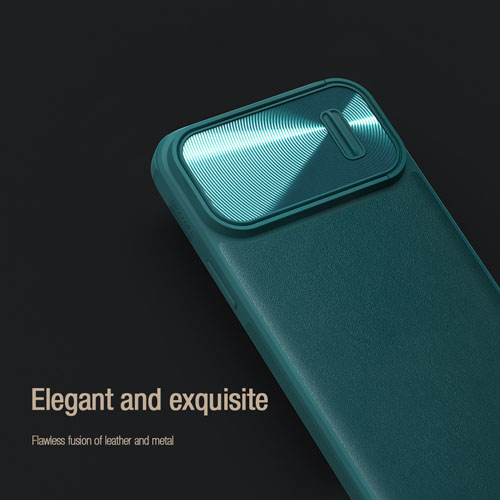 گارد چرمی کمشیلد نیلکین iPhone 13 Pro مدل CamShield Leather Case S
