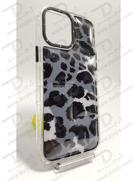 خرید قاب محافظ iPhone 13 Pro Max مارک YOUNGKIT طرح Leopard کد 2