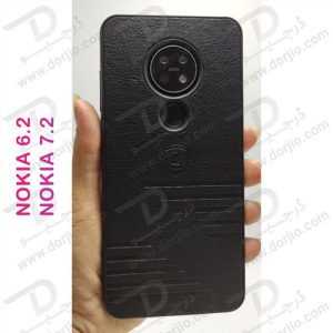 گارد ژله ای روکش چرم نوکیا 6.2 - نوکیا 7.2 مارک PULOKA