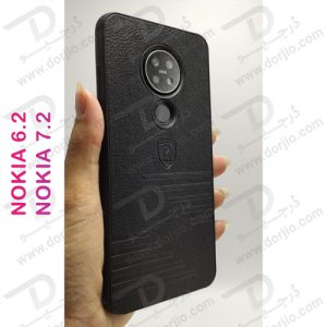 گارد ژله ای روکش چرم نوکیا 6.2 - نوکیا 7.2 مارک PULOKA
