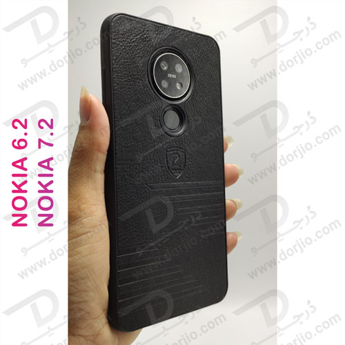 گارد ژله ای روکش چرم نوکیا 6.2 - نوکیا 7.2 مارک PULOKA