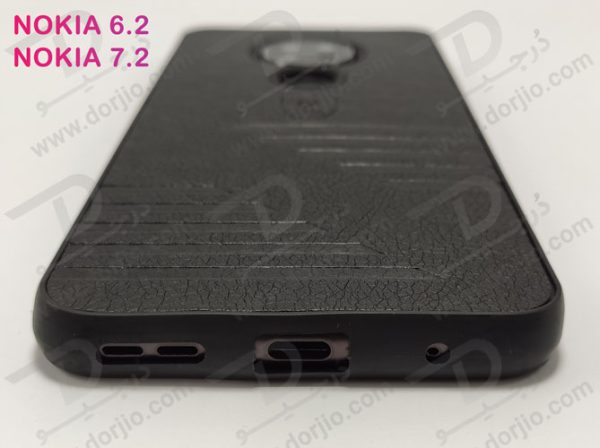 گارد ژله ای روکش چرم نوکیا 6.2 - نوکیا 7.2 مارک PULOKA