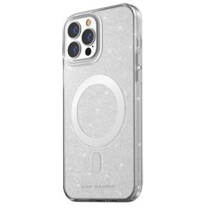 گارد ضد ضربه مگسیف اکلیلی براق iPhone 13 Pro Max مارک Viva Madrid Celeste Halo MagSafe Hybrid Premium Glitter