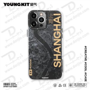 خرید گارد طرح شانگهای iPhone 13 Pro مارک YOUNGKIT