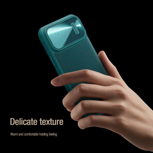 گارد چرمی کمشیلد نیلکین iPhone 13 Pro Max مدل CamShield Leather Case S