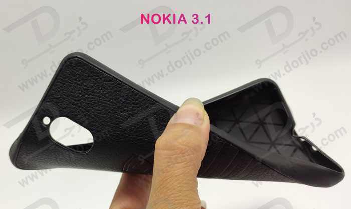 گارد ژله ای روکش چرم نوکیا 3.1 - Nokia 3.1 مارک PULOKA