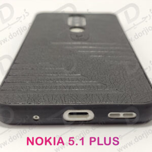 گارد ژله ای روکش چرم نوکیا 5.1 پلاس - Nokia 5.1 Plus مارک PULOKA