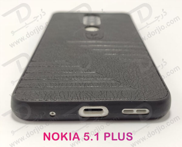 گارد ژله ای روکش چرم نوکیا 5.1 پلاس - Nokia 5.1 Plus مارک PULOKA