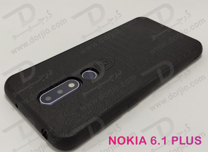 گارد ژله ای روکش چرم نوکیا 6.1 پلاس - Nokia 6.1 Plus مارک PULOKA