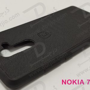 گارد ژله ای روکش چرم نوکیا 7 پلاس - Nokia 7 Plus مارک PULOKA