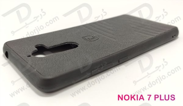 گارد ژله ای روکش چرم نوکیا 7 پلاس - Nokia 7 Plus مارک PULOKA