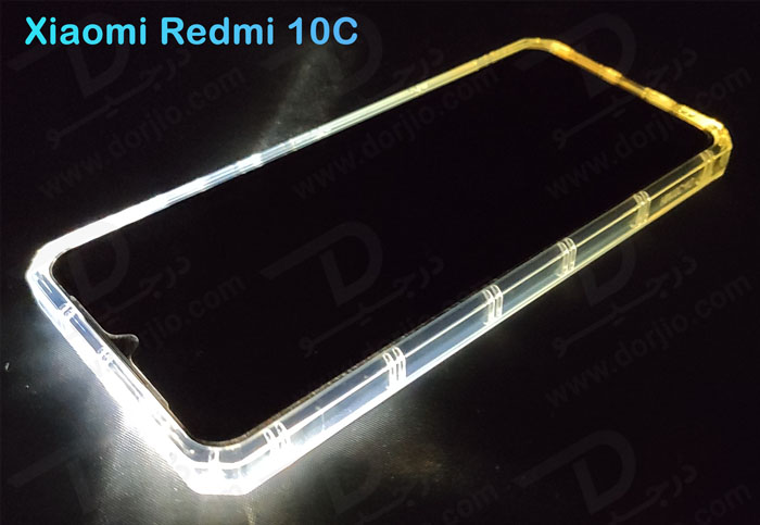گارد ژله ای شفاف بامپر ضد ضربه محافظ دوربین دار Xiaomi Redmi 10C