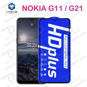 خرید گلس شیشه ای HD Plus تمام صفحه NOKIA G11 مارک LITO