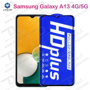 خرید گلس شیشه ای HD Plus تمام صفحه Samsung Galaxy A13 4G مارک LITO