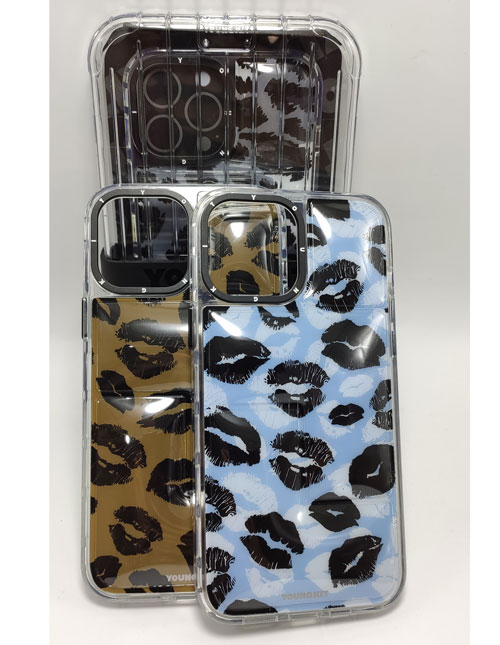 خرید قاب محافظ iPhone 13 Pro Max مارک YOUNGKIT طرح KISS کد 2