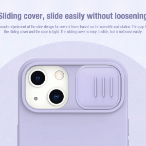 قاب سیلیکونی مگنتی iPhone 14 Plus مارک نیلکین مدل CamShield Silky Magnetic Silicone