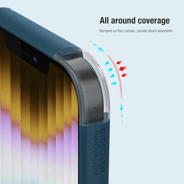 قاب ضد ضربه مگنتی نیلکین iPhone 14 مدل Super Frosted Shield Pro Magnetic