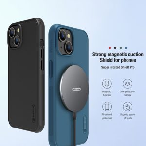 قاب ضد ضربه مگنتی نیلکین iPhone 14 مدل Super Frosted Shield Pro Magnetic