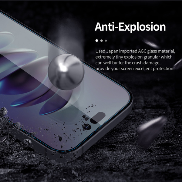 محافظ صفحه نمایش نیلکین iPhone 14 Plus مدل H+Pro Anti-Explosion