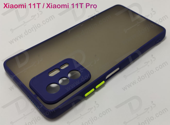 پلکسی کاور مات با محافظ دوربین Xiaomi 11T-11T Pro