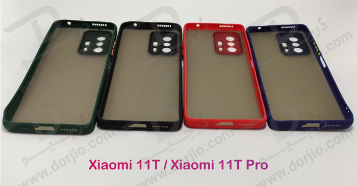 پلکسی کاور مات با محافظ دوربین Xiaomi 11T-11T Pro