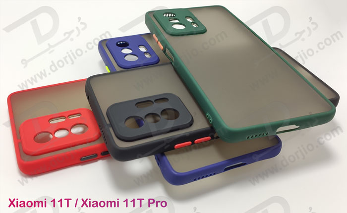 پلکسی کاور مات با محافظ دوربین Xiaomi 11T-11T Pro