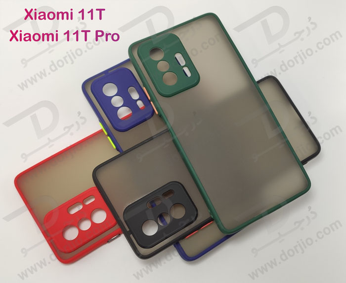 پلکسی کاور مات با محافظ دوربین Xiaomi 11T-11T Pro