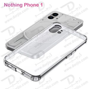کریستال کاور شفاف فریم ژله‌ ای گوشی Nothing Phone 1