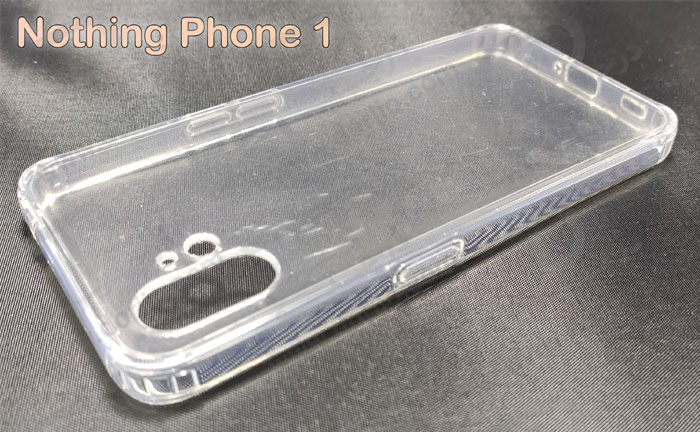 کریستال کاور شفاف فریم ژله‌ ای گوشی Nothing Phone 1