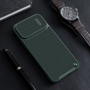 گارد محافظ با کشویی دوربین نیلکین iPhone 14 مدل Textured Case S