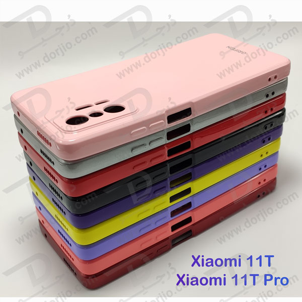 گارد ژله‌ای رنگ ثابت مخصوص Xiaomi 11T-11T Pro مارک GRIFEIN