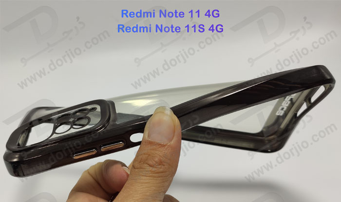 گارد ژله ای هیبریدی Xiaomi Redmi Note 11S 4G مارک SPACE