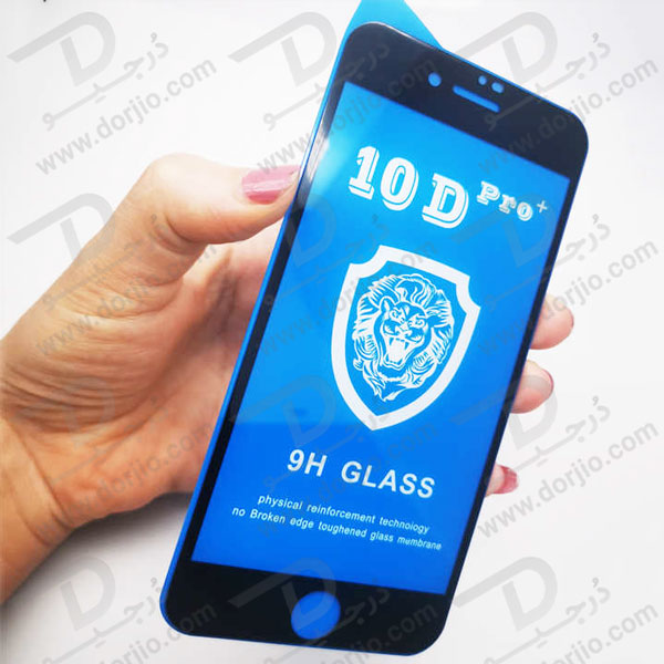 خرید گلس شفاف iPhone 6 Plus مدل 10D Pro