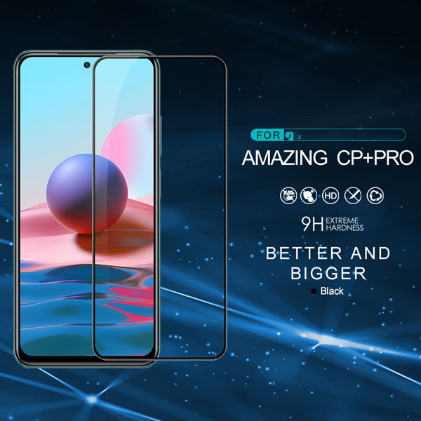 گلس شیشه ای نیلکین Xiaomi Poco M5s مدل CP+PRO Tempered Glass