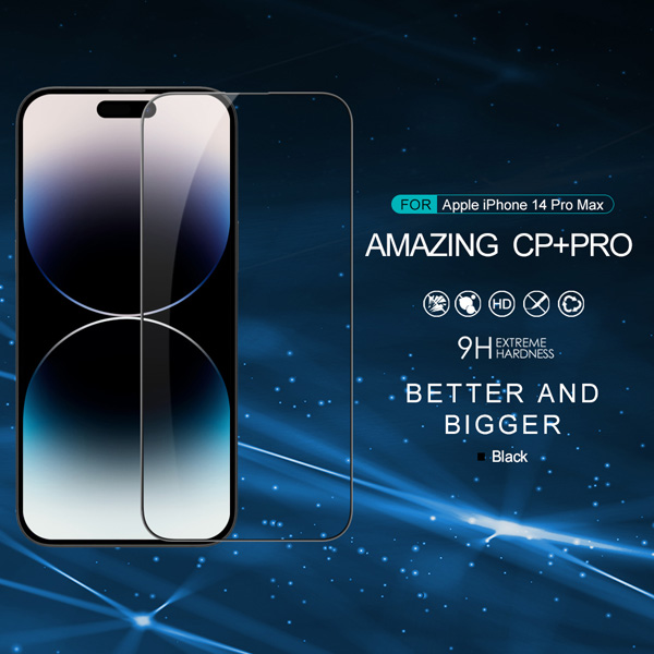گلس شیشه ای نیلکین iPhone 14 Plus مدل CP+PRO Tempered Glass