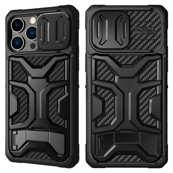 قاب ضد ضربه پایه دار iPhone 14 Pro Max مارک نیلکین مدل Adventurer Pro