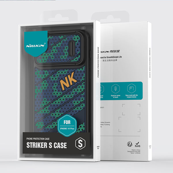 قاب مگنتی طرح اسپرت نیلکین iPhone 14 Plus مدل Striker Case S Magnetic 17