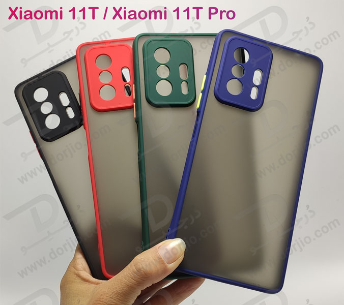 پلکسی کاور مات با محافظ دوربین Xiaomi 11T-11T Pro