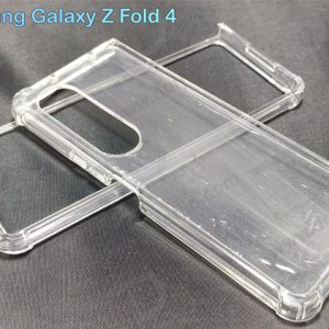 کریستال کاور شفاف فریم ژله‌ ای ضد ضربه Samsung Galaxy Z Fold 4