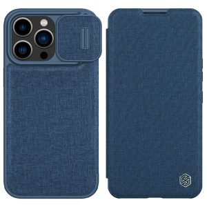 کیف نیلکین (چرم + پارچه) iPhone 14 Pro مدل Qin Pro Leather