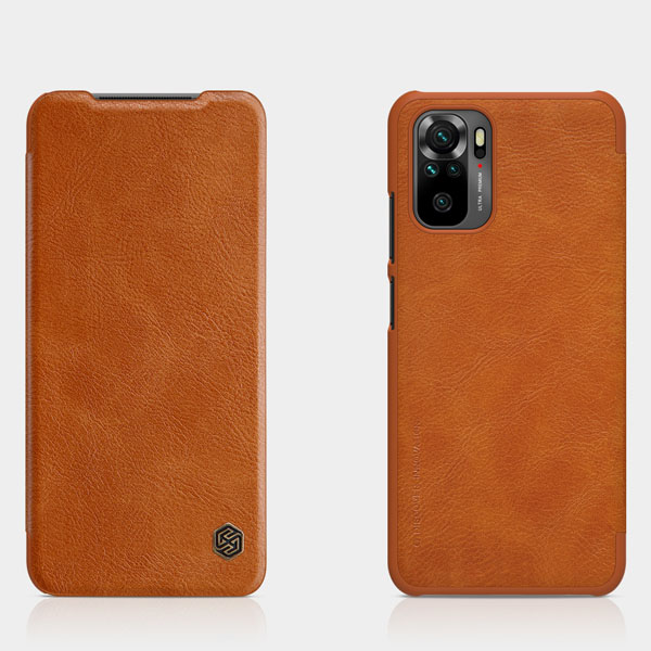 کیف چرمی نیلکین Xiaomi Poco M5s مدل Qin Case