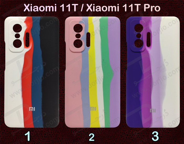 گارد سیلیکونی آبرنگی گوشی Xiaomi 11T-11T Pro
