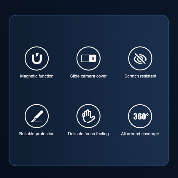 گارد ضد ضربه مگنتی نیلکین iPhone 14 Pro مدل CamShield Pro Magnetic Case