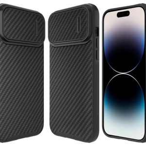 گارد فیبری مگنتی نیلکین iPhone 14 Pro مدل Synthetic Fiber S Magnetic