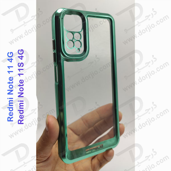 گارد ژله ای هیبریدی Xiaomi Redmi Note 11 4G مارک SPACE