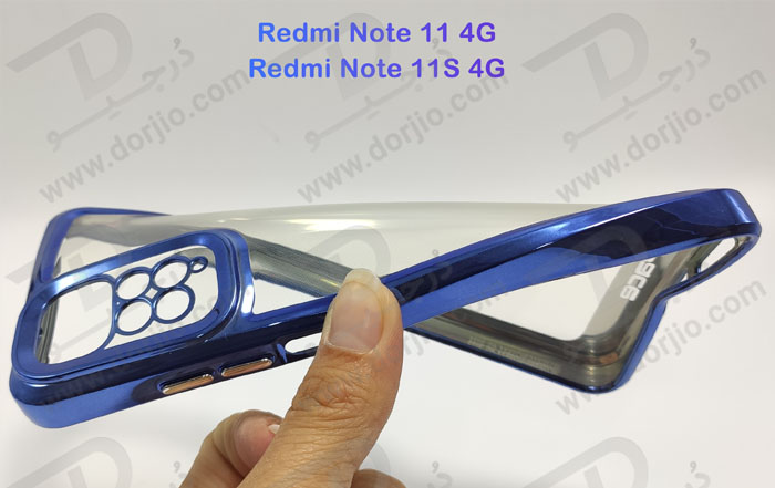 گارد ژله ای هیبریدی Xiaomi Redmi Note 11 4G مارک SPACE