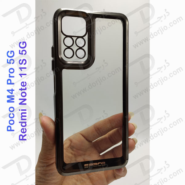 گارد ژله ای هیبریدی Xiaomi Redmi Note 11S 5G مارک SPACE